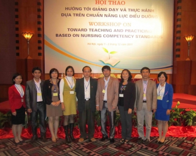 Kết quả Hội thảo “Hướng tới đào tạo & thực hành dựa trên Năng lực” do Chi Hội Giáo viên Điều dưỡng Việt Nam tổ chức tại Hà Nội, tháng 12 năm 2011